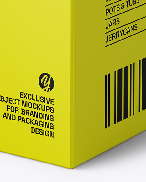 Paper Box Mockup
