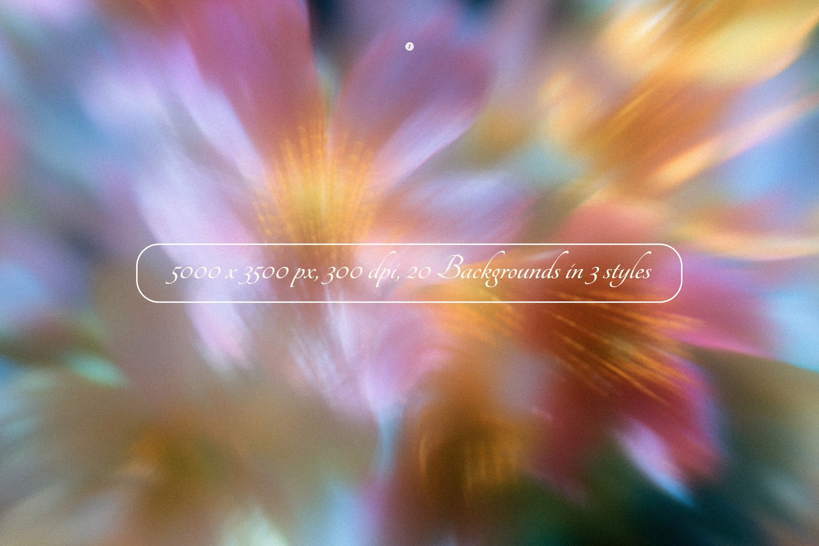 Smeared Flowers Backgrounds
