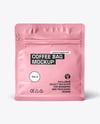 Matte Coffee Bag Mockup
