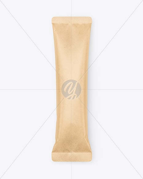Kraft Stick Sachet Mockup