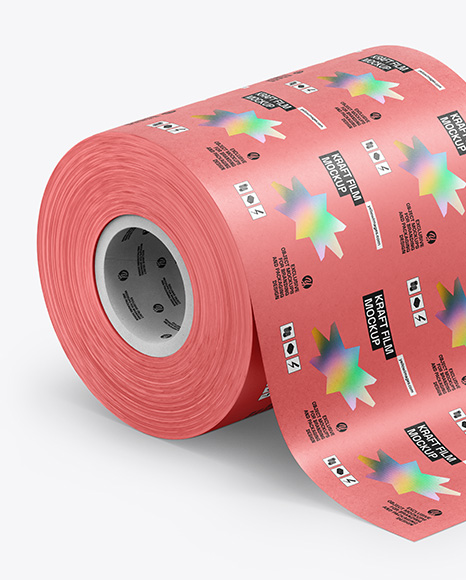 Kraft Paper Roll Mockup