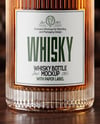Whiskey Bottle Mockup