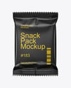 Matte Snack Pack Mockup