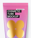 Matte Cosmetic Tube Mockup