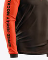 Mesh Jersey Mockup - Half Side View