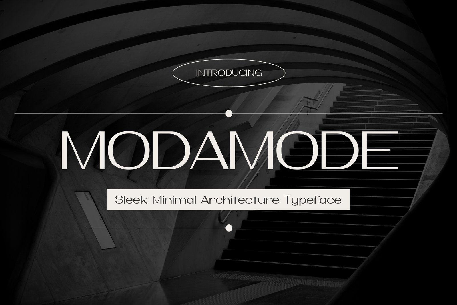 Modamode – Sleek Minimal Architecture Typeface