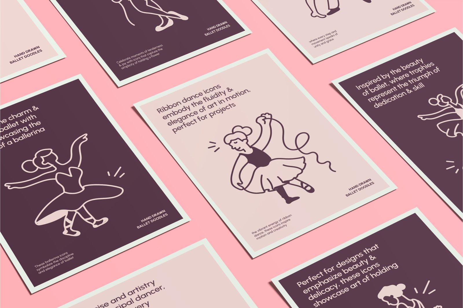 Ballet Hand Drawn Icon