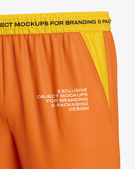 Men’s Pants Mockup - Half Side View