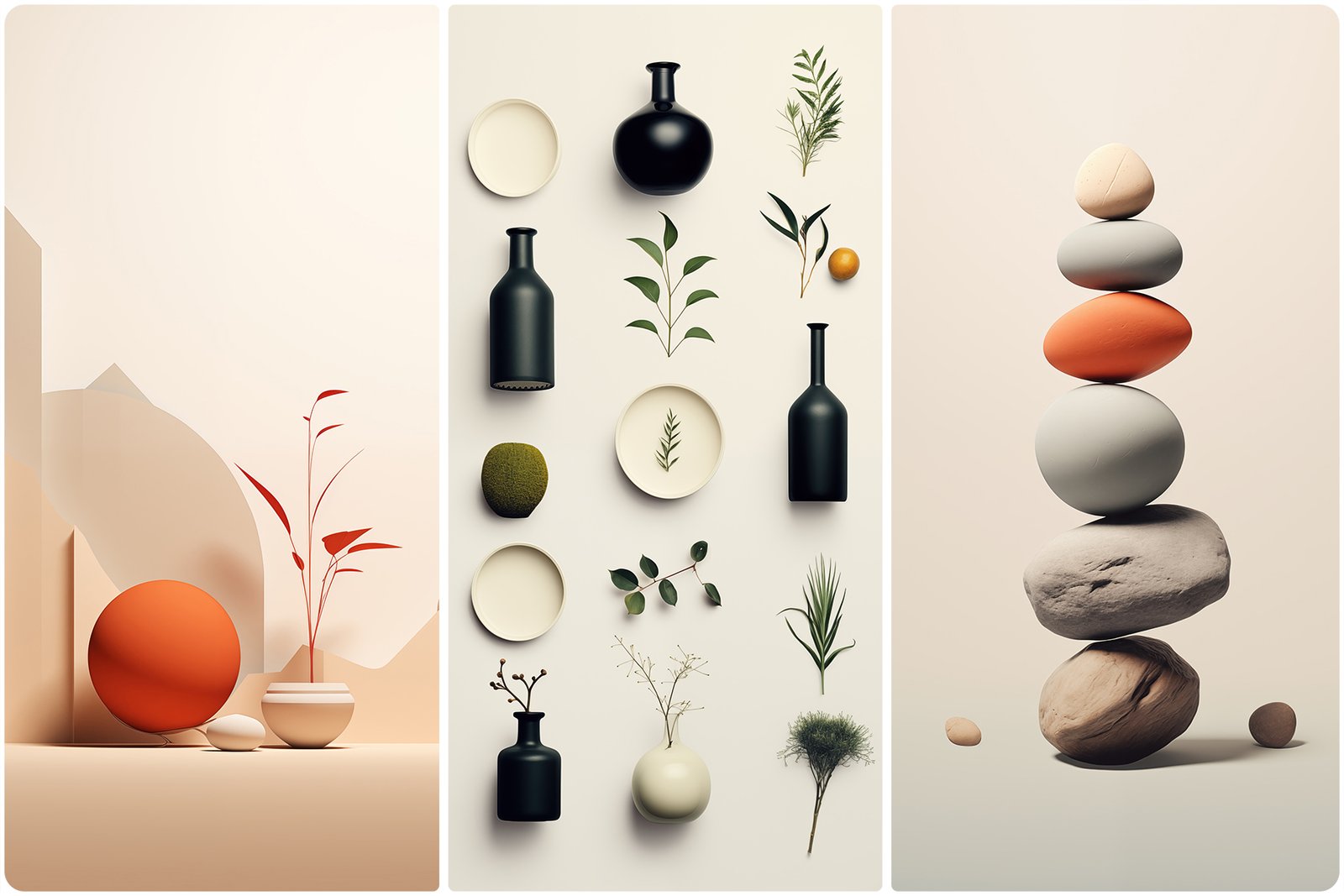 90 Minimalism Art Poster Illustration Backgrounds