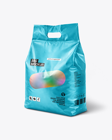 Matte Bag with Handle Mockup