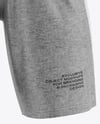 Heather Shorts Mockup - Front View