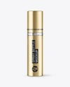 Metallic Spray Bottle Mockup