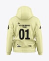 Men's Hoodie Mockup - Back View
