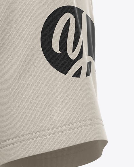 Men's Casual Polo Shirt Mockup
