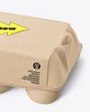 Egg Carton Packaging Mockup