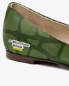 Leather Ballet Flat Mockup