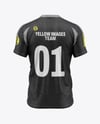 Heather T-Shirt Mockup - Back View
