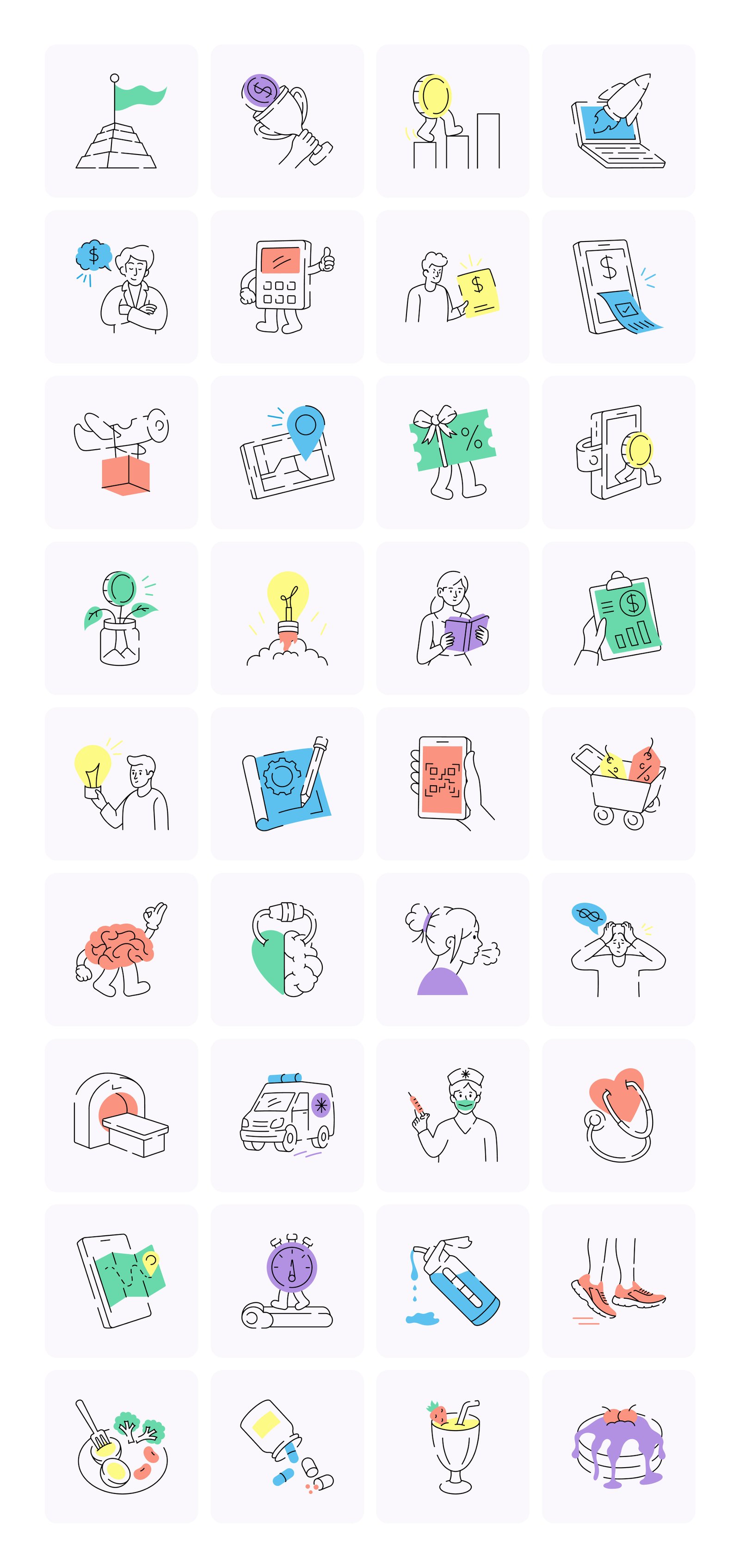 Creative Illustrations Bundle