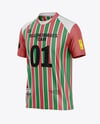 Soccer Jersey Mockup - Half Side View
