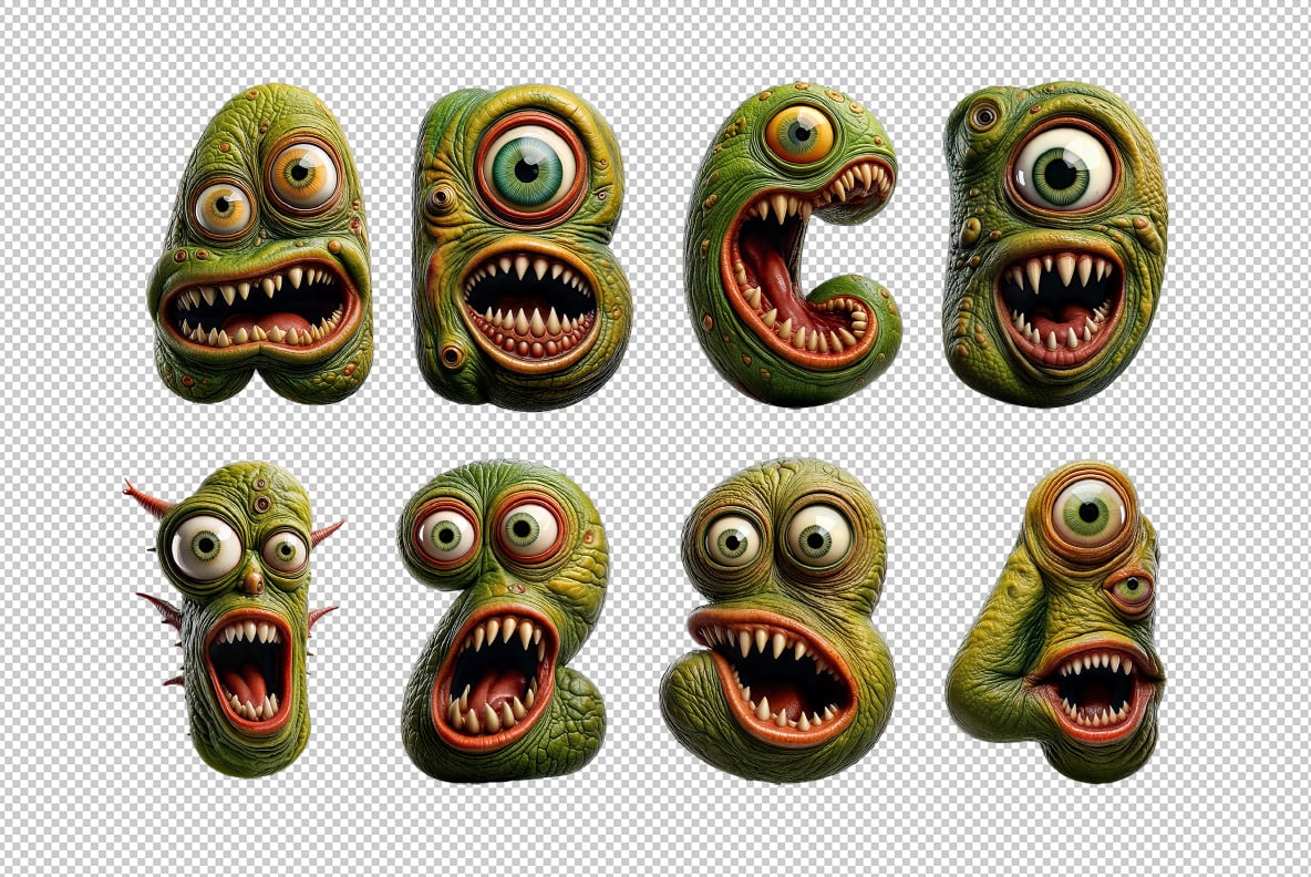 Scary Monster Font