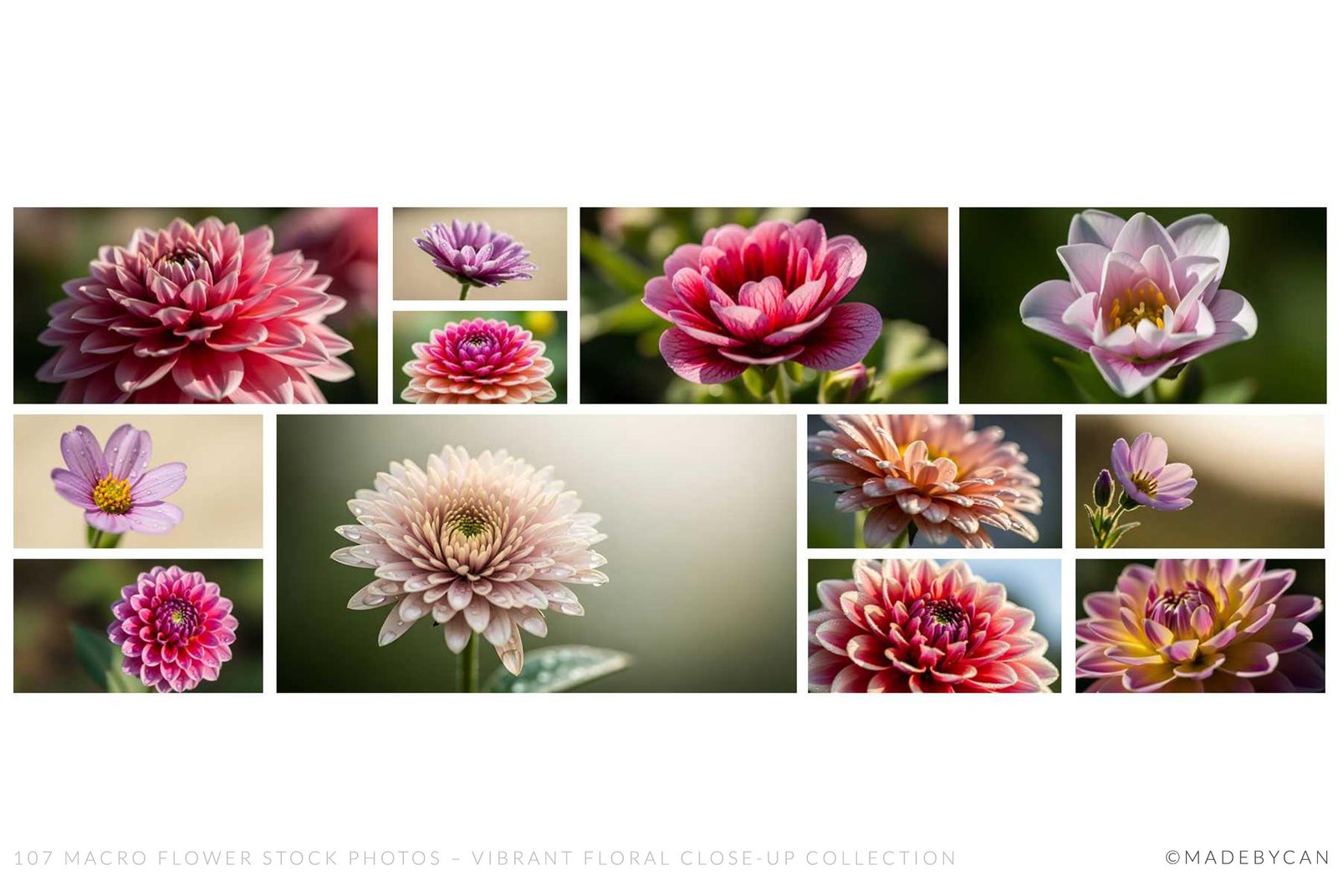 107 Macro Flower Stock Photos – Vibrant Floral Close-Up Collection