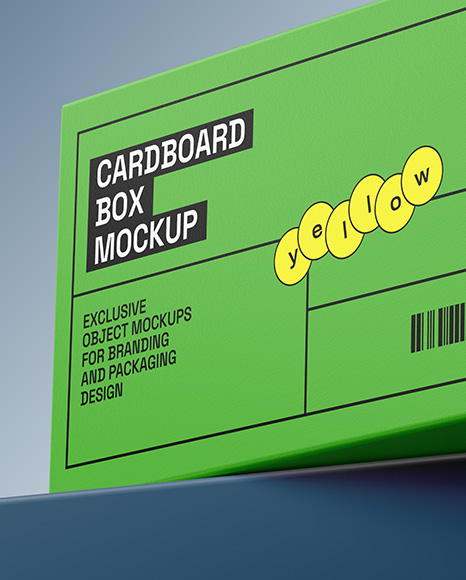 Paper Box Mockup
