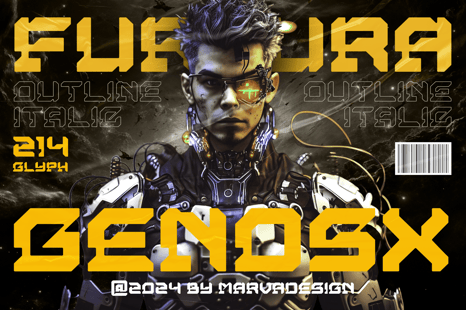 Genosx Font - Fonts