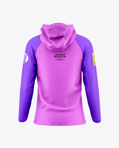 Women's Windbreaker Jacket Mockup