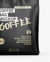 Matte Coffee Bag Mockup