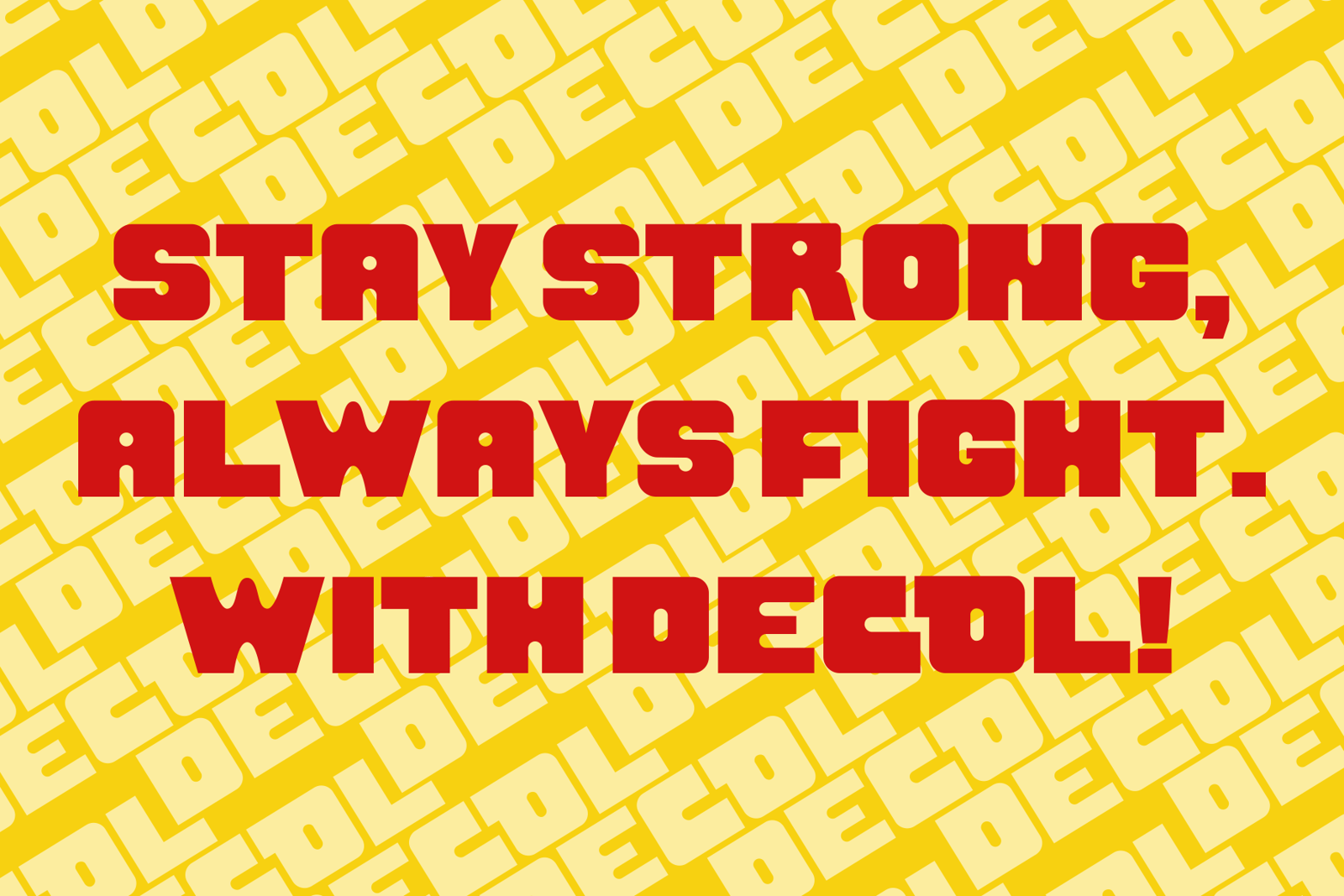 DECOL Rz Font