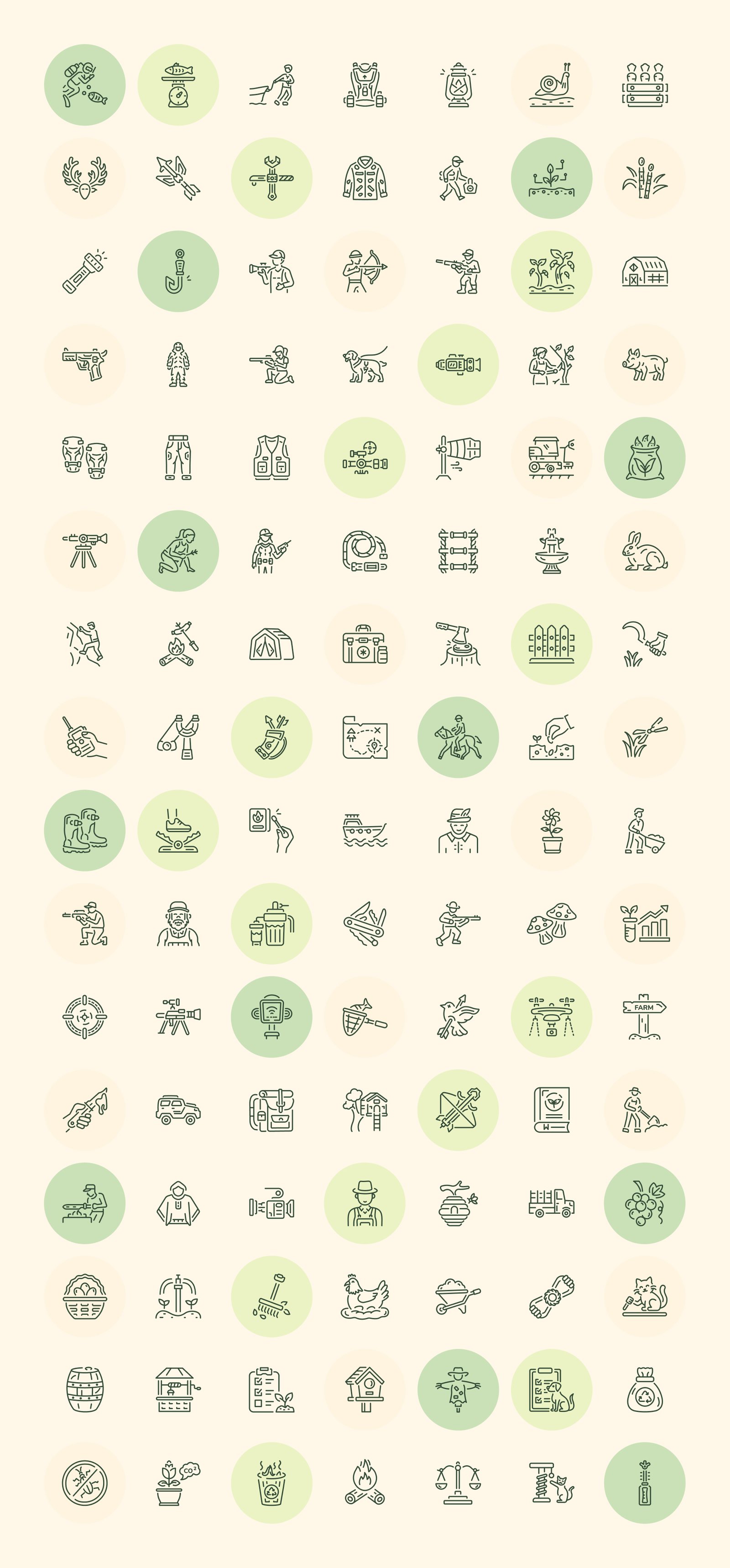 Nature and Adventure Icon