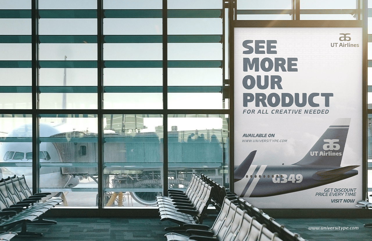 UT Airlines - A Humanist Sans Serif Font
