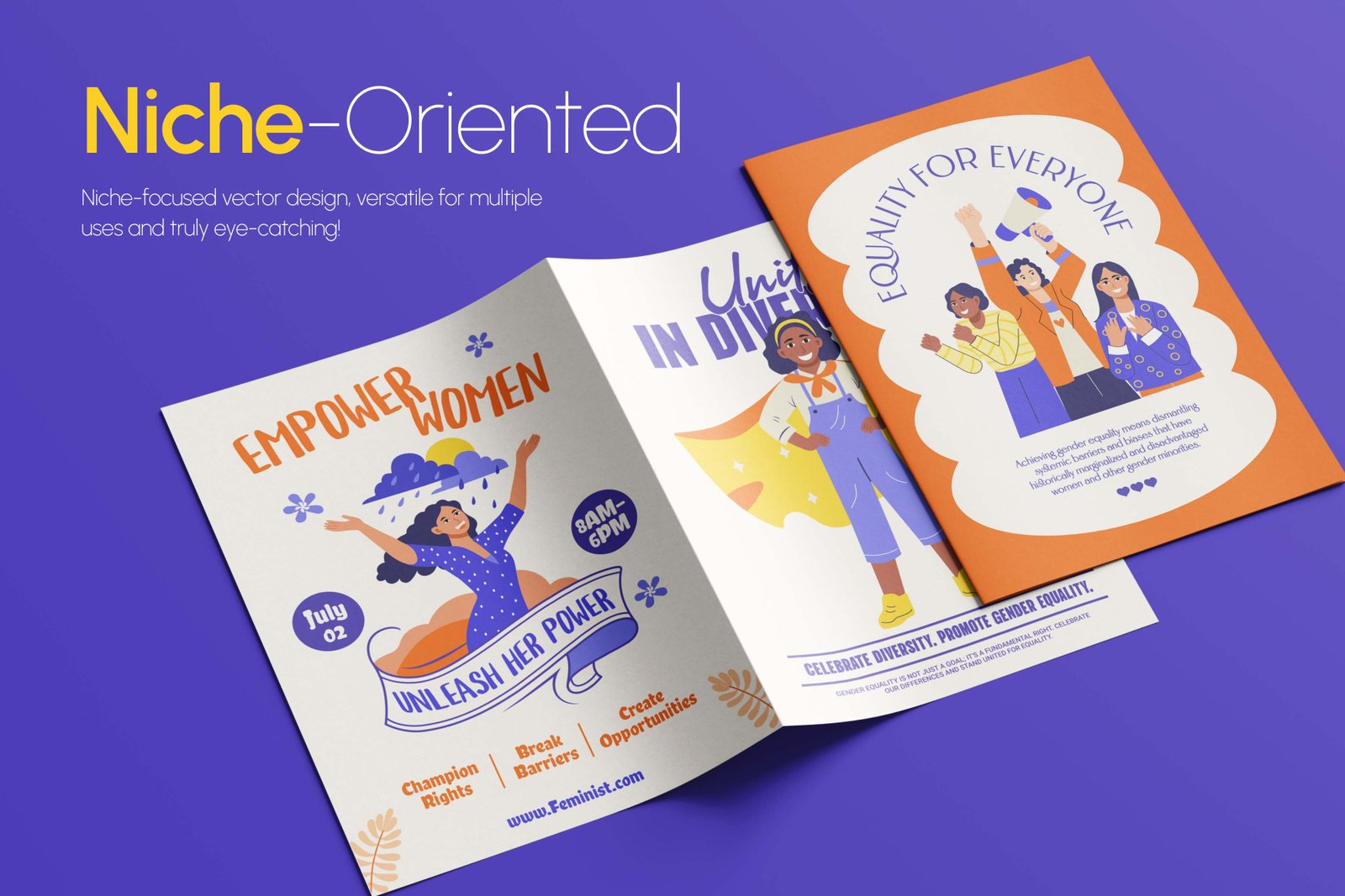 Feminist Icons Illustration