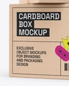 Two Cardboard Boxes Mockup