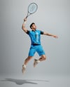 Man Wearing Tennis Uniform Mockup