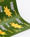 Matte Film Roll Mockup