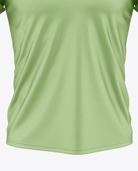 V-Neck Rugby Jersey Mockup - Front View