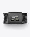 Matte Wet Wipes Pack Mockup