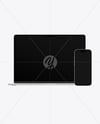 Apple MacBook Pro and iPhone 17 Pro Max Mockup