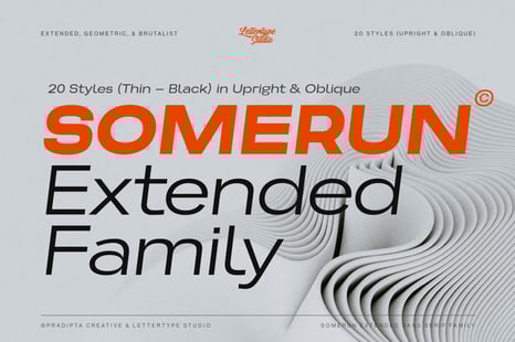 Somerun Font - Creative Store