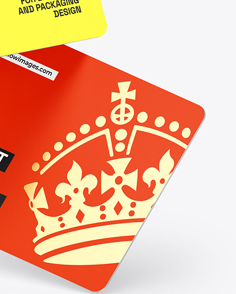 Two Credit Cards Mockup