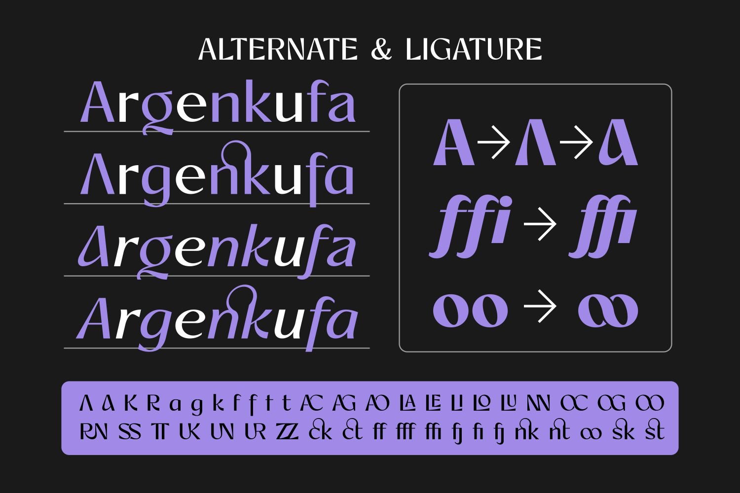 Artezy - Elegant Sans Serif Font Family