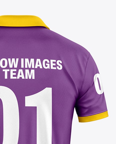 Soccer Polo Jersey Mockup