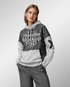 A Woman in a Hoodie Mockup