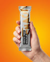 Metallic Snack Bar in a Hand Mockup