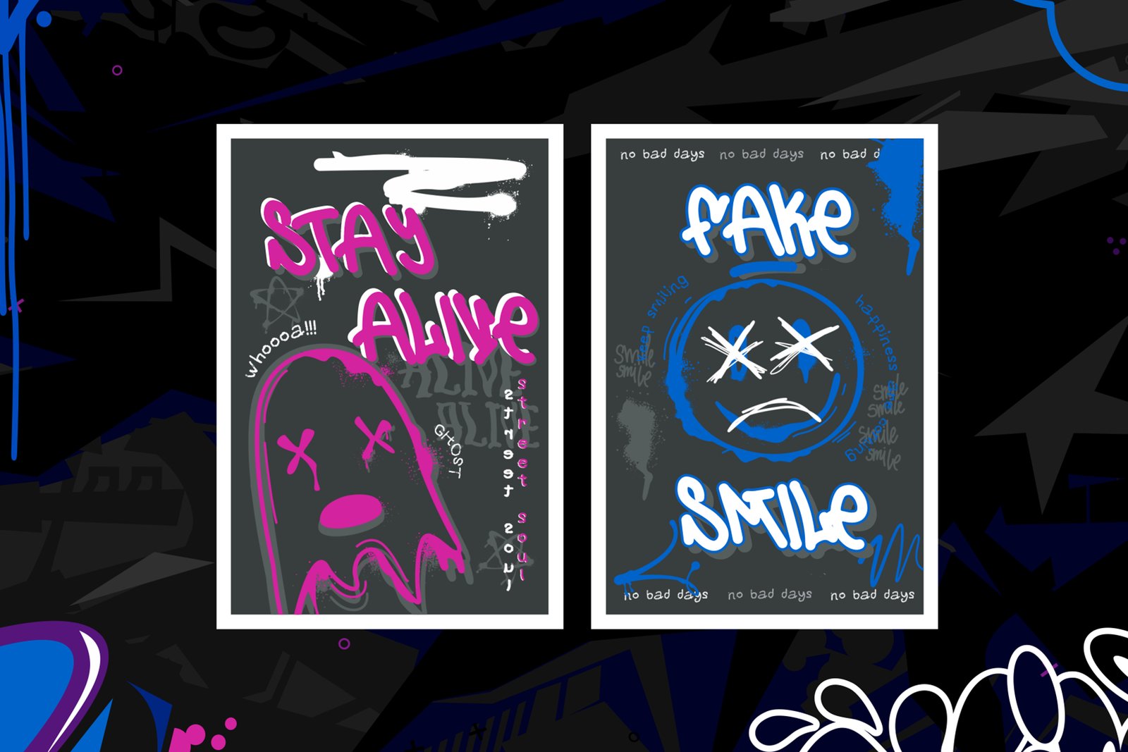 Urban Stroke - a Swashed Monoline Graffiti Font