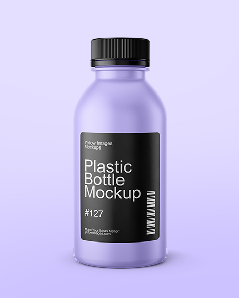 Plastic Bottle Mockup