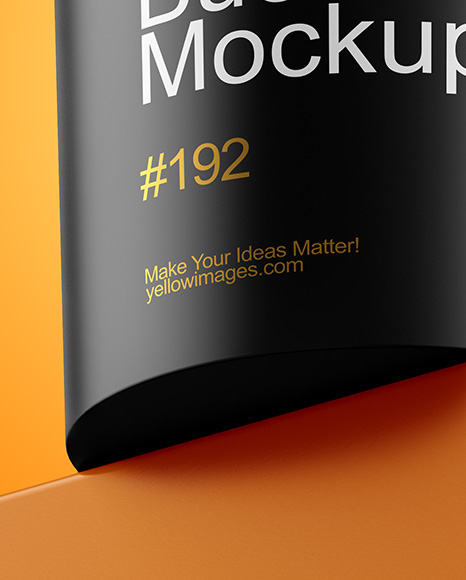 Matte Plastic Bucket Mockup