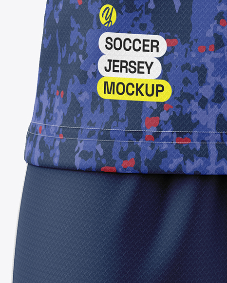 Soccer Kit Mockup - Front View