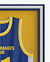 Basketball Jersey in Frame Mockup